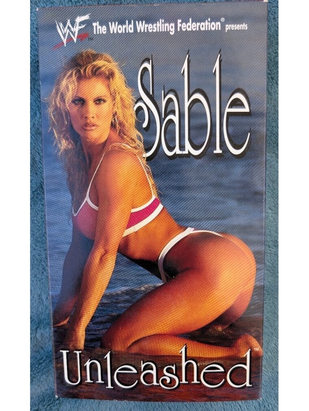 WWF Sable Unleashed VHS Tape 1999 World Wrestling Federation Home Video
